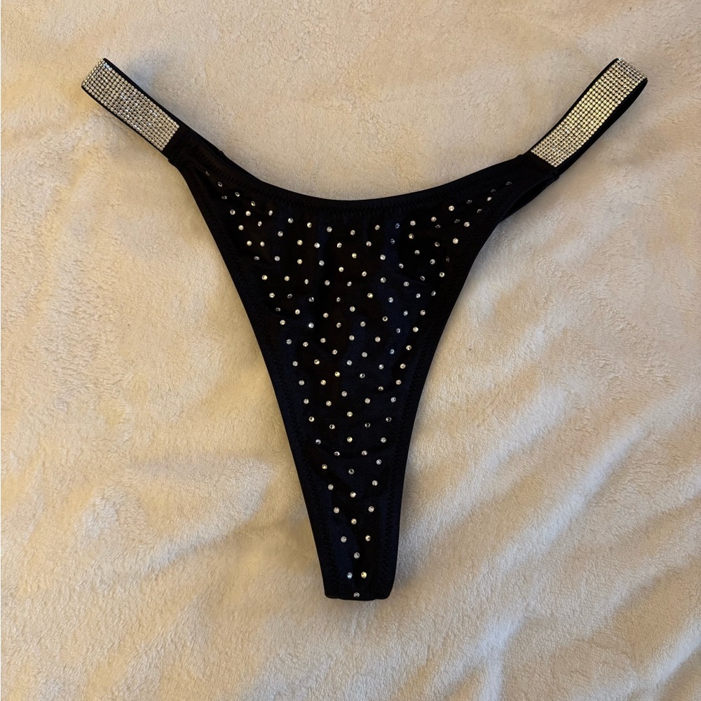Victoria’s Secret shine strap thong bikini bottom